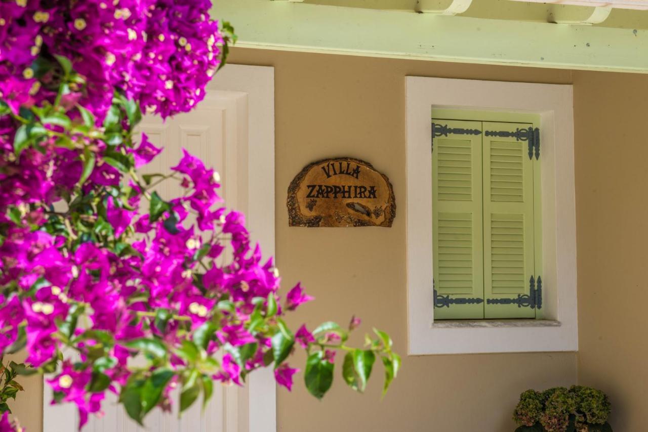 Villa Zapphira Peritheia Corfu Bagian luar foto