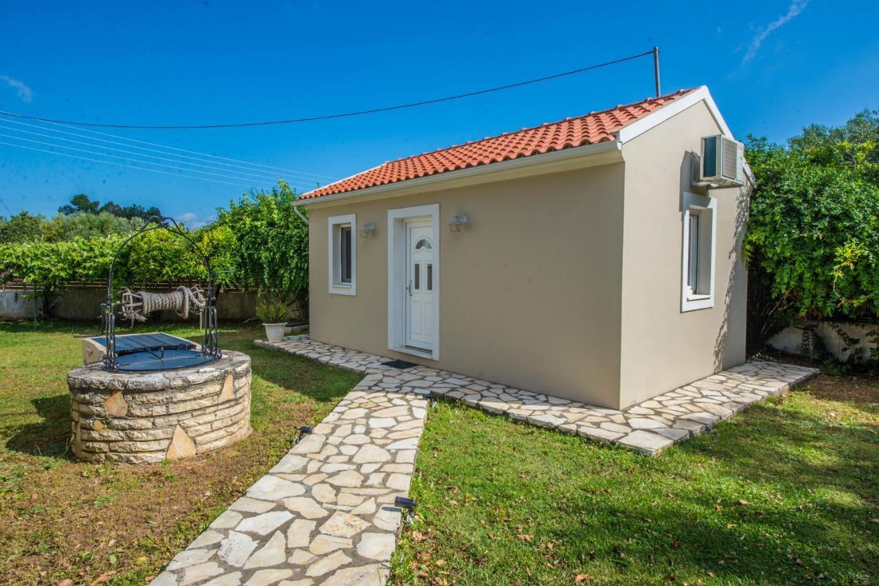 Villa Zapphira Peritheia Corfu Bagian luar foto